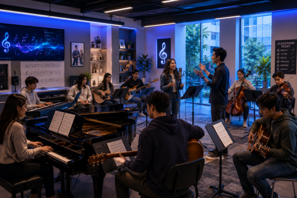 học piano cơ bản